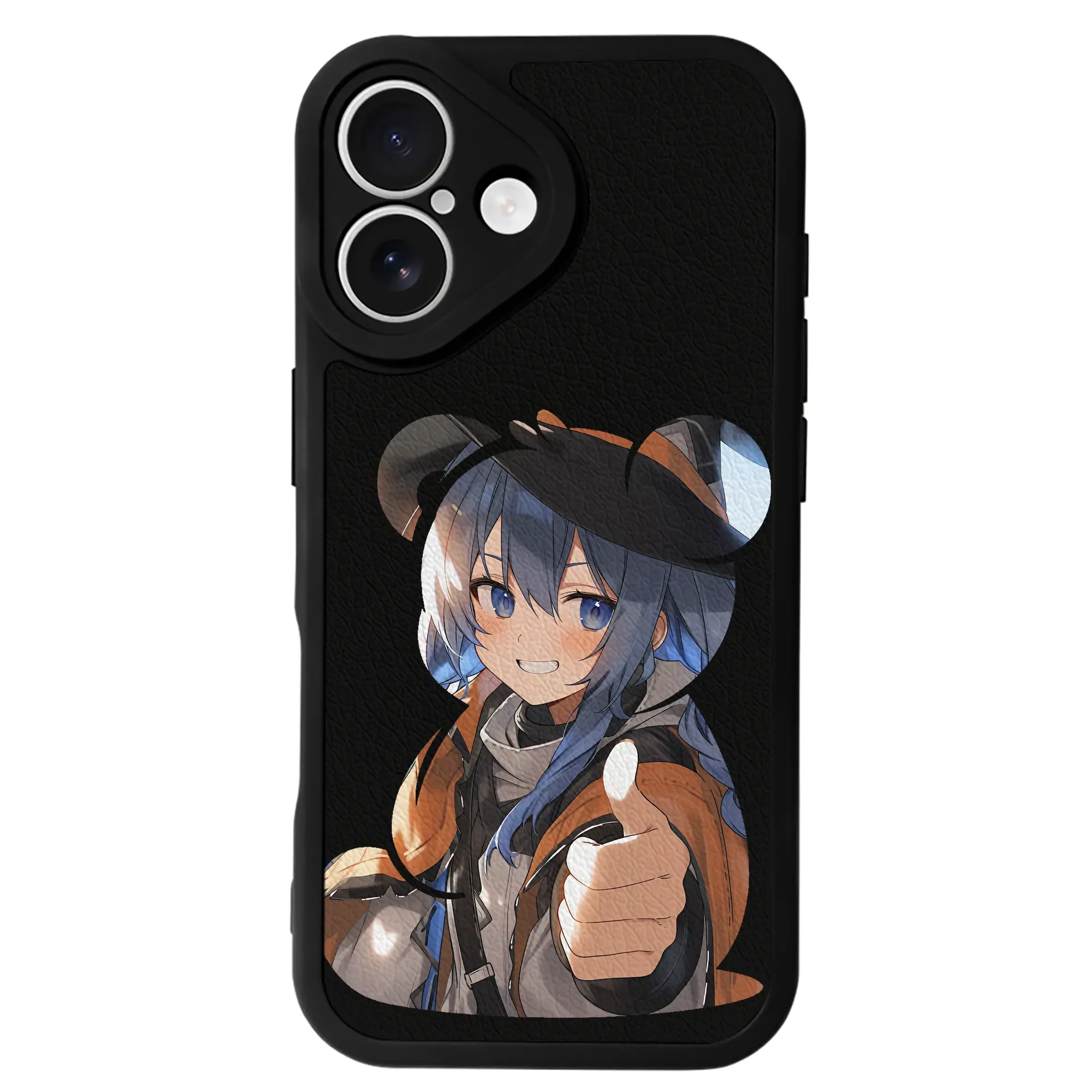 無職転生 グッズ,ロキシー・ミグルディア - IPhone 16シリーズ対応 ・ シリコンスマホケース ・ レザー調 ・ 高精度フィット ・ 耐衝撃 ・ ワイヤレス充電対応 ・ 精密カット